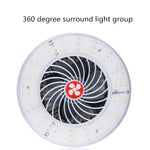 USB Rechargeable Fan Lamp Live Broadcast Multi-function Tent Camping Lamp, Fan Light, Fan Light + Bracket