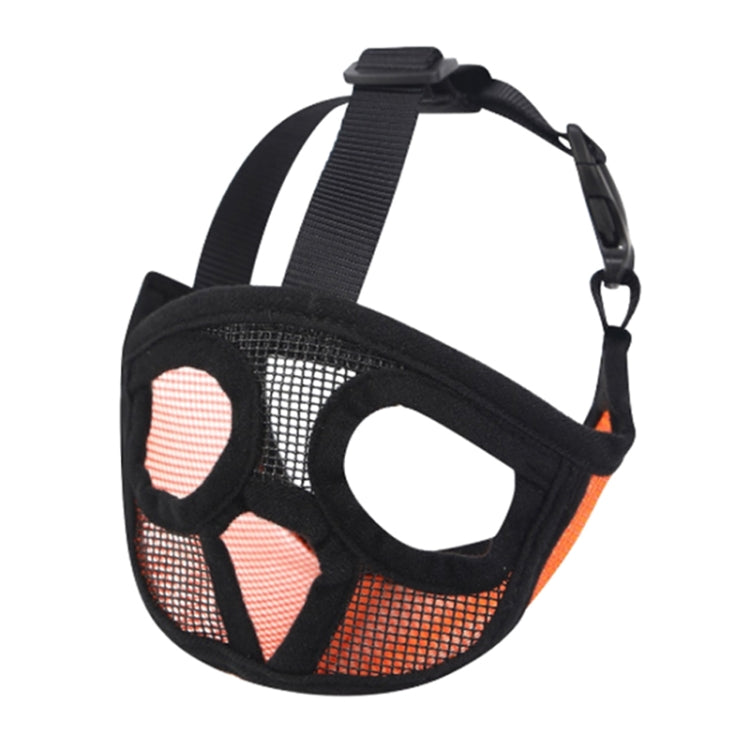 Pet Bulldog Mouth Cover Mask Pet Supplies，Full Net Cover Version, XXS, XS, S, M, L