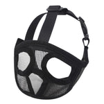 Pet Bulldog Mouth Cover Mask Pet Supplies，Full Net Cover Version, XXS, XS, S, M, L