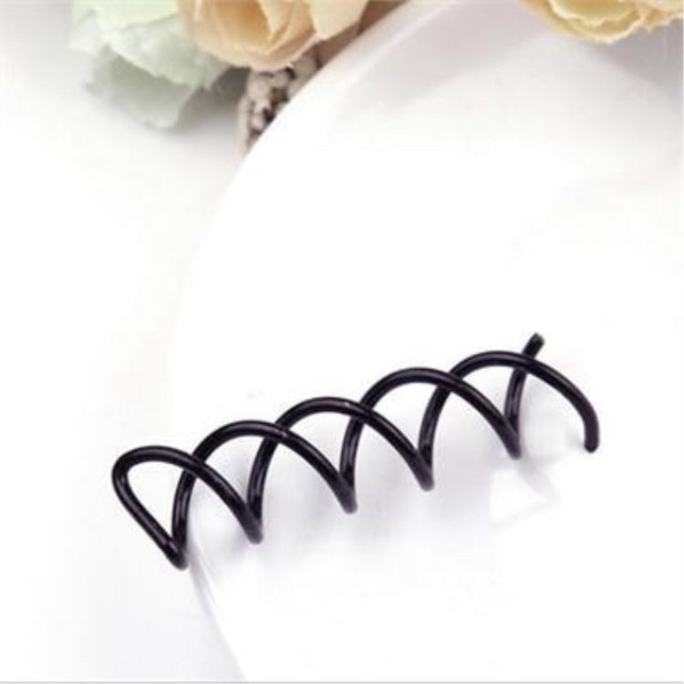 5pcs Spiral Hairpin Hair Accessories Hairpin Spiral Chuck Hairpin Head Y Round Pin Shape Headband