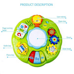 Multi-function Lighting Hand Drums Children Electric Music Toys