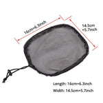 10 PCS Wig Hat Making Ponytail Black Hairless Net Hair Net