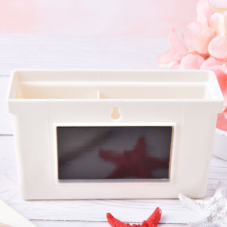 2 PCS Magnetic Plastic Storage Box Drawer Blackboard Chalk Pens Desk Storage Organiser Home Storage Boxes, Magnetic Storage Box