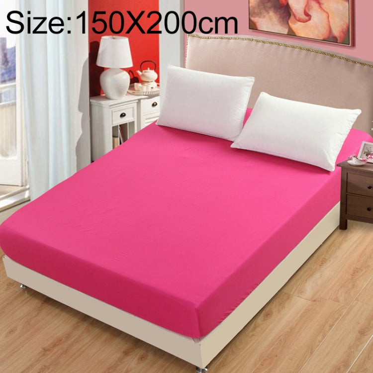 Plain Mattress Protector Bed Mat Mattress Cover Fitted Sheet, 120X200cm, 150X200cm, 180X200cm