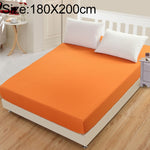 Plain Mattress Protector Bed Mat Mattress Cover Fitted Sheet, 120X200cm, 150X200cm, 180X200cm
