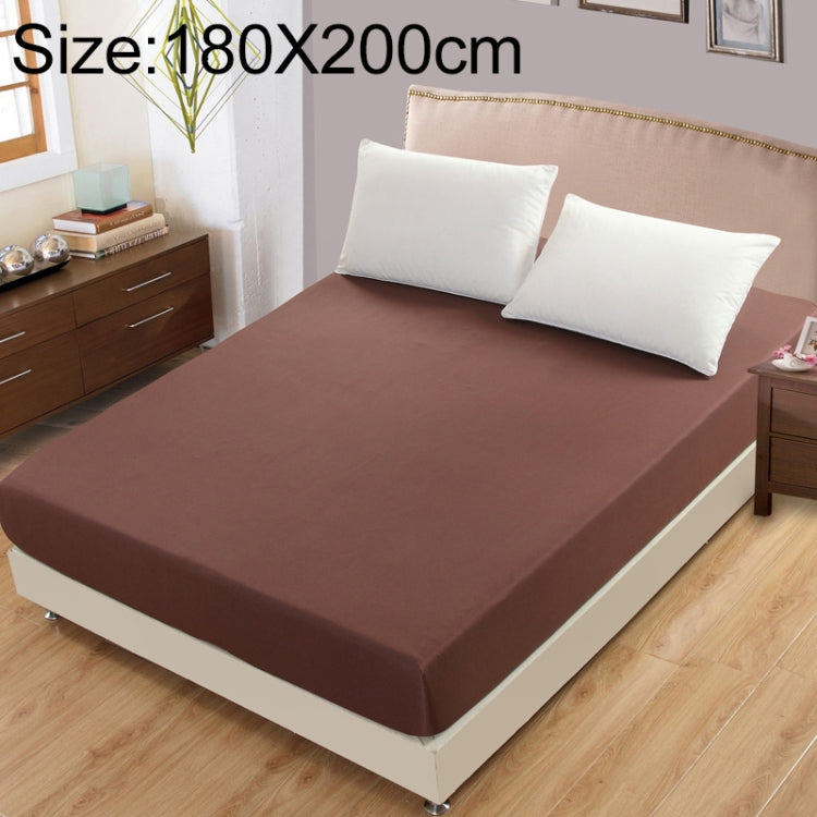 Plain Mattress Protector Bed Mat Mattress Cover Fitted Sheet, 120X200cm, 150X200cm, 180X200cm