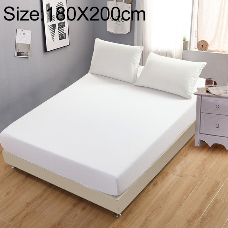 Plain Mattress Protector Bed Mat Mattress Cover Fitted Sheet, 120X200cm, 150X200cm, 180X200cm