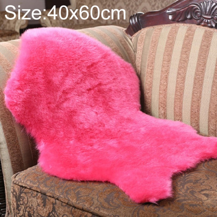 Imitation Wool Soft Home Living Room Carpet Sofa Cushion Mats, 40x60cm, 60x90cm