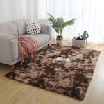 Simple Sofa Bedside Gradient Carpet Living Room Bedroom Mat, Light Blue 40x60cm, Pink 40x60cm, Light Grey 40x60cm, Dark Grey 40x60cm, Camel 40x60cm, Dark Camel 40x60cm, Coffee 40x60cm, Light Blue 50x80cm, Pink 50x80cm, Light Grey 50x80cm