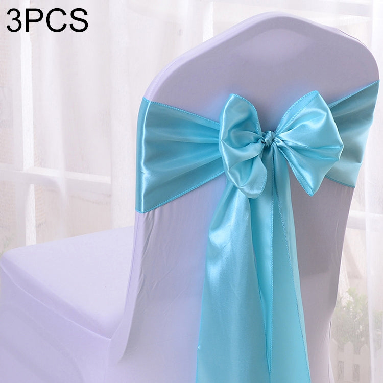 3 PCS Satin Fabric Chair Bows Wedding Chairs Knot Decoration, TBD0324634801A, TBD0324634801B, TBD0324634801C, TBD0324634801D, TBD0324634801E, TBD0324634801F, TBD0324634801G, TBD0324634801H, TBD0324634801I, TBD0324634801J, TBD0324634801K, TBD0324634801L...