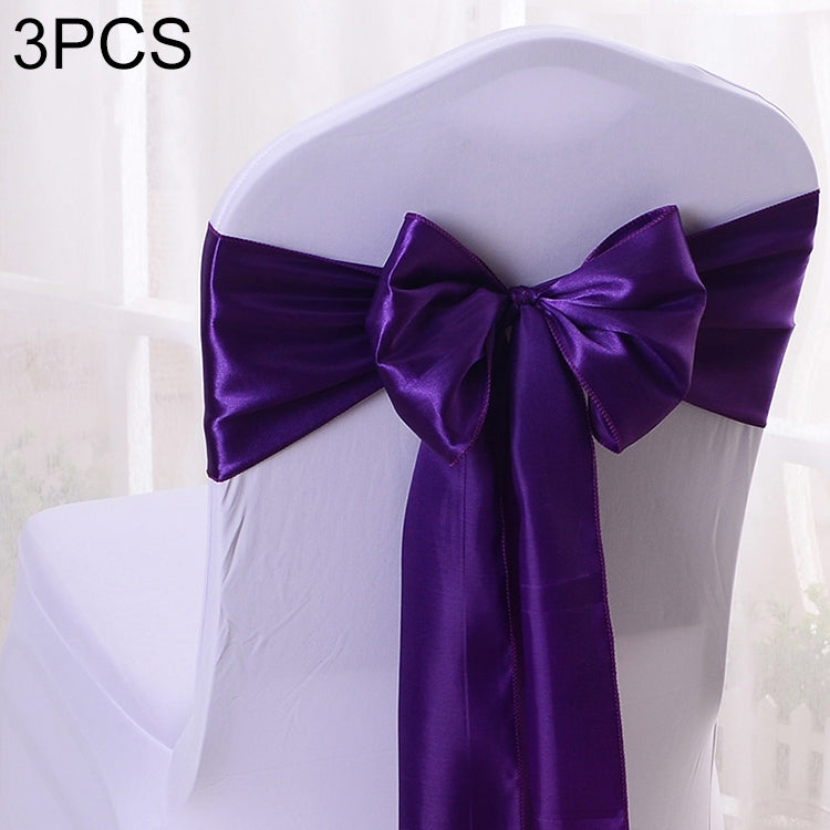 3 PCS Satin Fabric Chair Bows Wedding Chairs Knot Decoration, TBD0324634801A, TBD0324634801B, TBD0324634801C, TBD0324634801D, TBD0324634801E, TBD0324634801F, TBD0324634801G, TBD0324634801H, TBD0324634801I, TBD0324634801J, TBD0324634801K, TBD0324634801L...