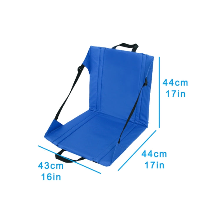 Outdoor Camping Picnic Stand Seat Cushion Folding Moisture-proof Dirty Wear-resistant Cushion, 44 x 43 x 44 Red, 44 x 43 x 44 Blue, 44 x 43 x 44 Black