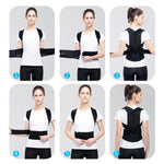 Kyphosis Correction Belt Spine Back Fixation Belt Correction Clothing, XS, S, M, L, XL, XXL