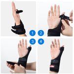 WOOTSHU WT-Y881 Tenosynovitis Wrist Brace Thumb Sprain Fracture Fixed Protector, Wrist