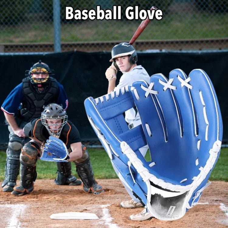 PVC Outdoor Motion Baseball Leather Baseball Pitcher Softball Gloves, 10.5 inch, 11.5 inch, 12.5 inch