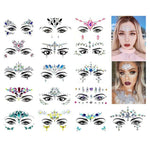 3 PCS  Forehead Green Masquerade Makeup Acrylic Face Sticker, YT-01, YT-01-1, YT-01-2, YT-01-3, YT-01-4, YT-01-5, YT-01-6, YT-02, YT-03, YT-04, YT-05, YT-07, YT-08, YT-10, YT-11, YT-12, YT-13, YT-14, YT-15, YT-16, YT-17, YT-18, YT-19, YT-20, YT-21, YT-...