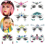 3 PCS  Forehead Green Masquerade Makeup Acrylic Face Sticker, YT-01, YT-01-1, YT-01-2, YT-01-3, YT-01-4, YT-01-5, YT-01-6, YT-02, YT-03, YT-04, YT-05, YT-07, YT-08, YT-10, YT-11, YT-12, YT-13, YT-14, YT-15, YT-16, YT-17, YT-18, YT-19, YT-20, YT-21, YT-...