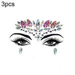 3 PCS  Forehead Green Masquerade Makeup Acrylic Face Sticker, YT-01, YT-01-1, YT-01-2, YT-01-3, YT-01-4, YT-01-5, YT-01-6, YT-02, YT-03, YT-04, YT-05, YT-07, YT-08, YT-10, YT-11, YT-12, YT-13, YT-14, YT-15, YT-16, YT-17, YT-18, YT-19, YT-20, YT-21, YT-...
