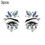 3 PCS  Forehead Green Masquerade Makeup Acrylic Face Sticker, YT-01, YT-01-1, YT-01-2, YT-01-3, YT-01-4, YT-01-5, YT-01-6, YT-02, YT-03, YT-04, YT-05, YT-07, YT-08, YT-10, YT-11, YT-12, YT-13, YT-14, YT-15, YT-16, YT-17, YT-18, YT-19, YT-20, YT-21, YT-...