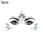 3 PCS  Forehead Green Masquerade Makeup Acrylic Face Sticker, YT-01, YT-01-1, YT-01-2, YT-01-3, YT-01-4, YT-01-5, YT-01-6, YT-02, YT-03, YT-04, YT-05, YT-07, YT-08, YT-10, YT-11, YT-12, YT-13, YT-14, YT-15, YT-16, YT-17, YT-18, YT-19, YT-20, YT-21, YT-...