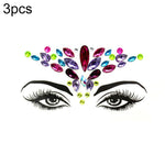 3 PCS  Forehead Green Masquerade Makeup Acrylic Face Sticker, YT-01, YT-01-1, YT-01-2, YT-01-3, YT-01-4, YT-01-5, YT-01-6, YT-02, YT-03, YT-04, YT-05, YT-07, YT-08, YT-10, YT-11, YT-12, YT-13, YT-14, YT-15, YT-16, YT-17, YT-18, YT-19, YT-20, YT-21, YT-...