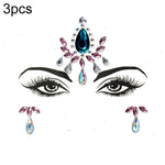 3 PCS  Forehead Green Masquerade Makeup Acrylic Face Sticker, YT-01, YT-01-1, YT-01-2, YT-01-3, YT-01-4, YT-01-5, YT-01-6, YT-02, YT-03, YT-04, YT-05, YT-07, YT-08, YT-10, YT-11, YT-12, YT-13, YT-14, YT-15, YT-16, YT-17, YT-18, YT-19, YT-20, YT-21, YT-...
