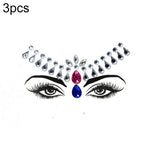 3 PCS  Forehead Green Masquerade Makeup Acrylic Face Sticker, YT-01, YT-01-1, YT-01-2, YT-01-3, YT-01-4, YT-01-5, YT-01-6, YT-02, YT-03, YT-04, YT-05, YT-07, YT-08, YT-10, YT-11, YT-12, YT-13, YT-14, YT-15, YT-16, YT-17, YT-18, YT-19, YT-20, YT-21, YT-...