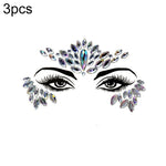 3 PCS  Forehead Green Masquerade Makeup Acrylic Face Sticker, YT-01, YT-01-1, YT-01-2, YT-01-3, YT-01-4, YT-01-5, YT-01-6, YT-02, YT-03, YT-04, YT-05, YT-07, YT-08, YT-10, YT-11, YT-12, YT-13, YT-14, YT-15, YT-16, YT-17, YT-18, YT-19, YT-20, YT-21, YT-...