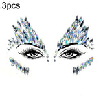 3 PCS  Forehead Green Masquerade Makeup Acrylic Face Sticker, YT-01, YT-01-1, YT-01-2, YT-01-3, YT-01-4, YT-01-5, YT-01-6, YT-02, YT-03, YT-04, YT-05, YT-07, YT-08, YT-10, YT-11, YT-12, YT-13, YT-14, YT-15, YT-16, YT-17, YT-18, YT-19, YT-20, YT-21, YT-...