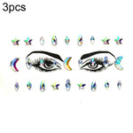 3 PCS  Forehead Green Masquerade Makeup Acrylic Face Sticker, YT-01, YT-01-1, YT-01-2, YT-01-3, YT-01-4, YT-01-5, YT-01-6, YT-02, YT-03, YT-04, YT-05, YT-07, YT-08, YT-10, YT-11, YT-12, YT-13, YT-14, YT-15, YT-16, YT-17, YT-18, YT-19, YT-20, YT-21, YT-...