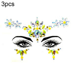 3 PCS  Forehead Green Masquerade Makeup Acrylic Face Sticker, YT-01, YT-01-1, YT-01-2, YT-01-3, YT-01-4, YT-01-5, YT-01-6, YT-02, YT-03, YT-04, YT-05, YT-07, YT-08, YT-10, YT-11, YT-12, YT-13, YT-14, YT-15, YT-16, YT-17, YT-18, YT-19, YT-20, YT-21, YT-...