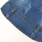 Retro Personality Denim Small Vest Pet Dog Clothes Pet Jacket, M, L, XL, XS