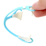 3 PCS Plastic Three-hook Small Claw Baby Diaper BuckleRandom Color Delivery, Diaper Buckle