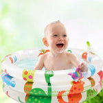 Cartoon Dinosaur Pattern Round Inflatable Baby Swimming Pool Infant Tub, Size: 61 x 22cm, Size: 61 x 22cm