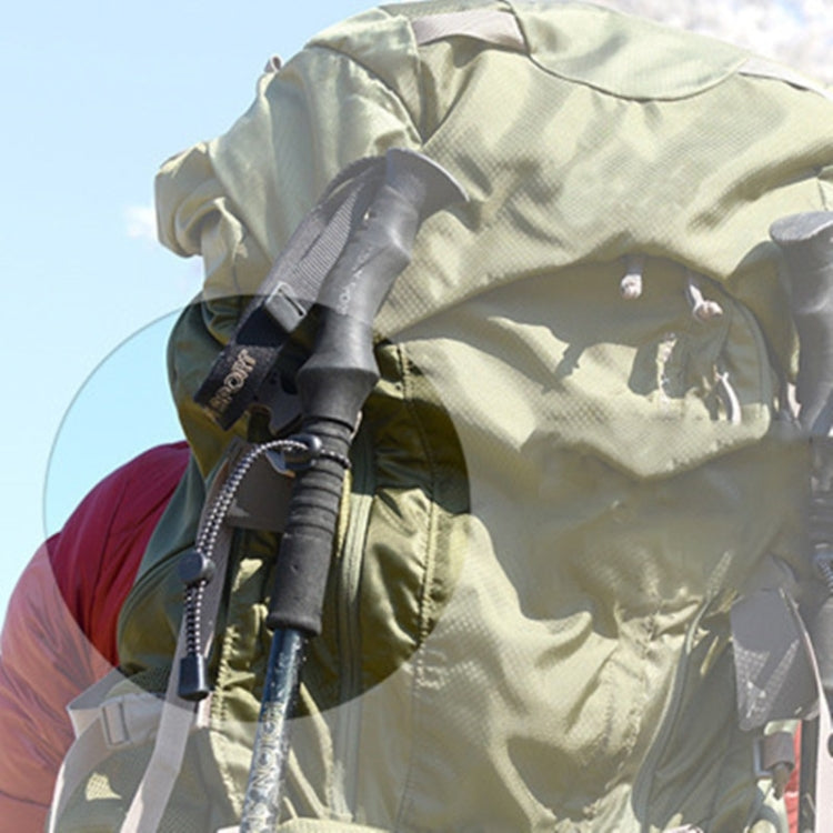 Outdoor Mountaineering Backpack Hanging Trekking Pole Rope Buckle Fixed Buckle Elastic Rope