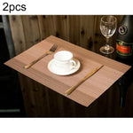2 PCS Home Table Cup Mat Creative Decor Coffee Drink Placemat Tableware, Size: 45x30cm