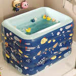 Aufblasbarer Swimmingpool, großer Outdoor-PVC-Pool, Kinderhaushaltspool, 1,2 m vier Schichten, 1,4 m vier Schichten, 1,8 m vier Schichten