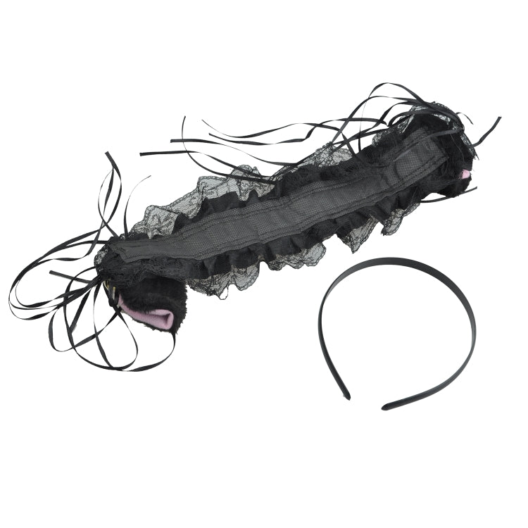 Cute Lace Cat Ears Headband Women Hair Accessory