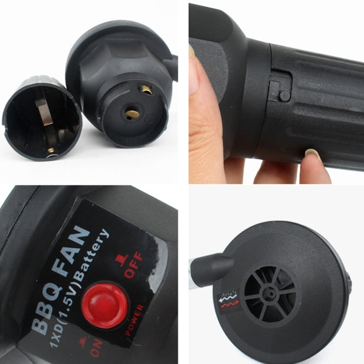 Outdoor Electric Drum Fan BBQ Portable Barbecue Hair Dryer, Electric Drum Fan