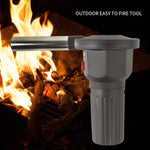 Outdoor Electric Drum Fan BBQ Portable Barbecue Hair Dryer, Electric Drum Fan