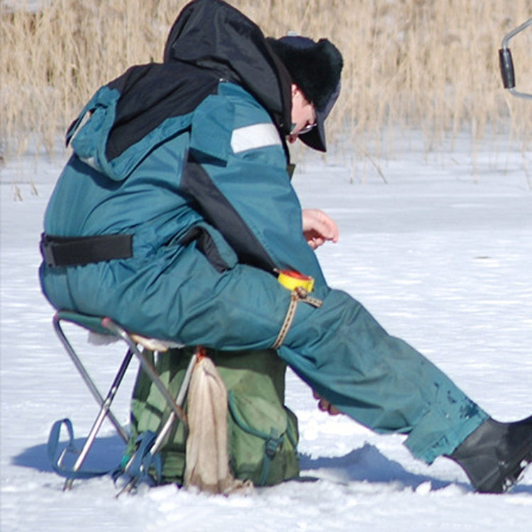 CLS Large 7075 Aluminum Alloy Outdoor Folding Stool Portable BBQ Fishing Folding Chair, Size: 30x25x31cm, CLS Large 7075(Red), CLS Large 7075(Blue), CLS Large 7075(Black)