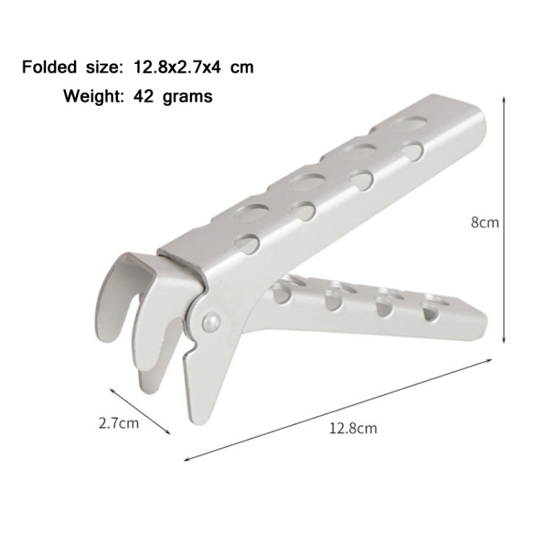 Outdoor Picnic Barbecue Aluminum Alloy Anti-scalding Pot Tongs