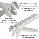 Outdoor Picnic Barbecue Aluminum Alloy Anti-scalding Pot Tongs
