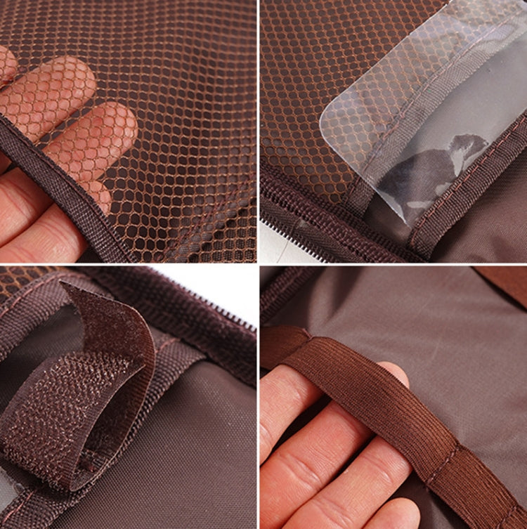 CLS 7-In-1 Outdoor 201 Stainless Steel Cookware Set Picnic Kitchenware Portable Handbag Picnic Bag, 7 in 1 Coffee, 7 in 1 Triangle Pattern