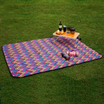 140x200 CM Camping Camping Moistureproof Outdoor Picnic Mat Beach Mat, 200x140cm Purple, 200x140cm Red