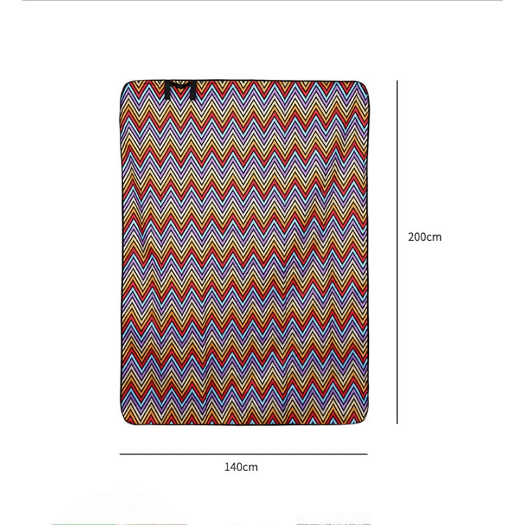 140x200 CM Camping Camping Moistureproof Outdoor Picnic Mat Beach Mat, 200x140cm Purple, 200x140cm Red
