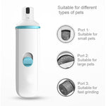 Pet Electric Manicure Device Dog Nail Polisher, Charged