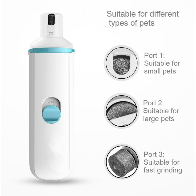 Pet Electric Manicure Device Dog Nail Polisher, Charged