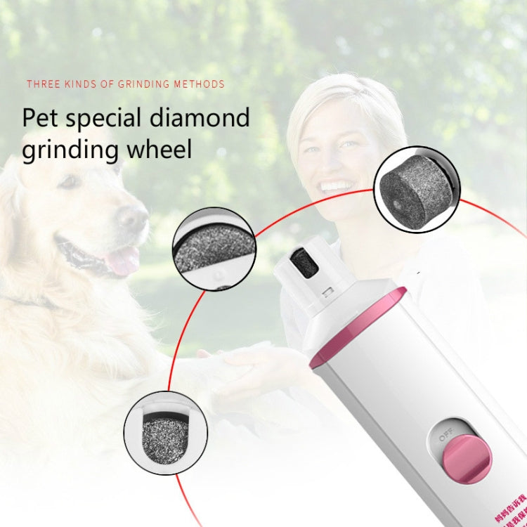 Pet Electric Manicure Device Dog Nail Polisher, Charged