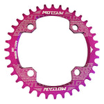 MOTSUV Round Narrow Wide Chainring MTB  Bicycle 104BCD Tooth Plate Parts, Disk 32T, Disk 34T, Disk 36T, Disk 38T, Elliptic plate  32T, Elliptic plate 34T, Elliptic plate 36T, Elliptic plate 38T